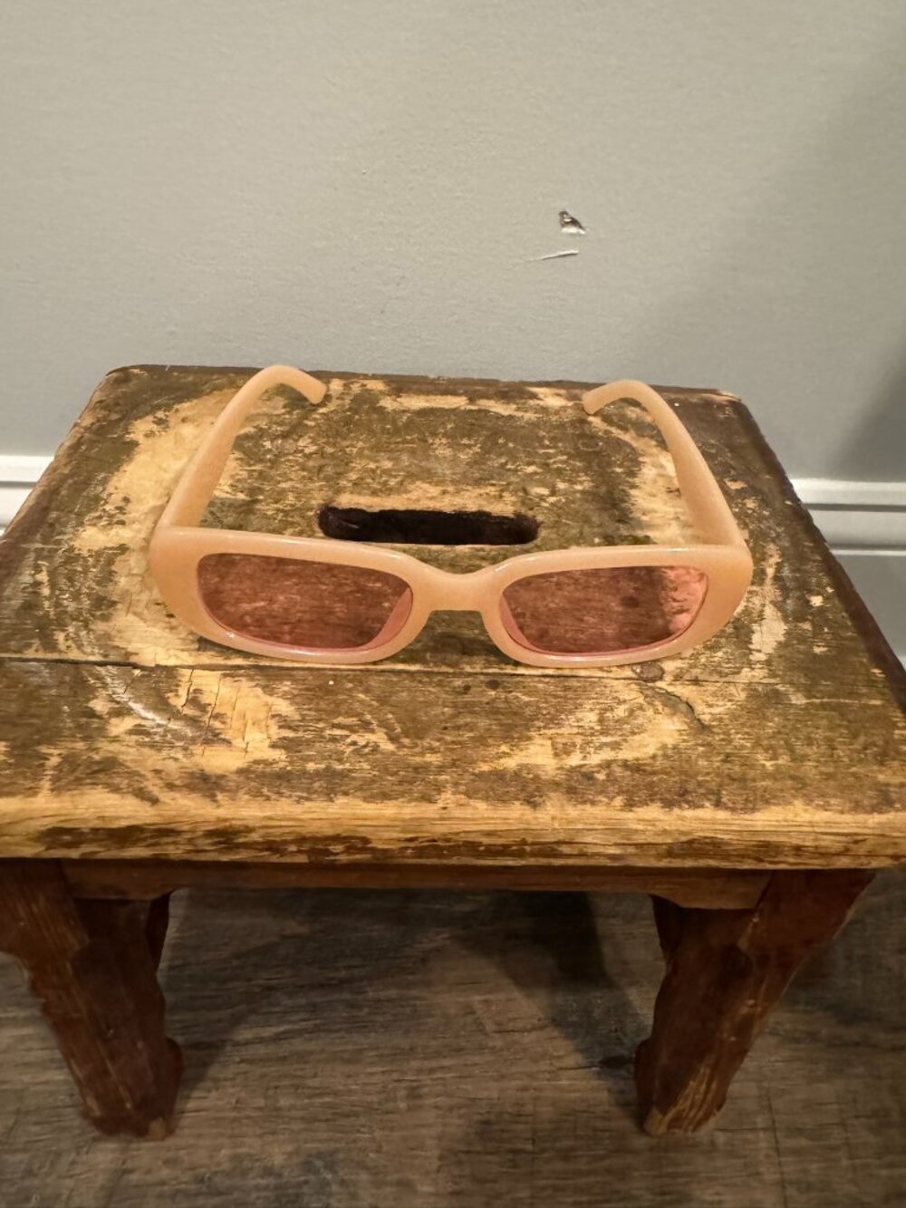 Pink Rose Colored Sunglasses